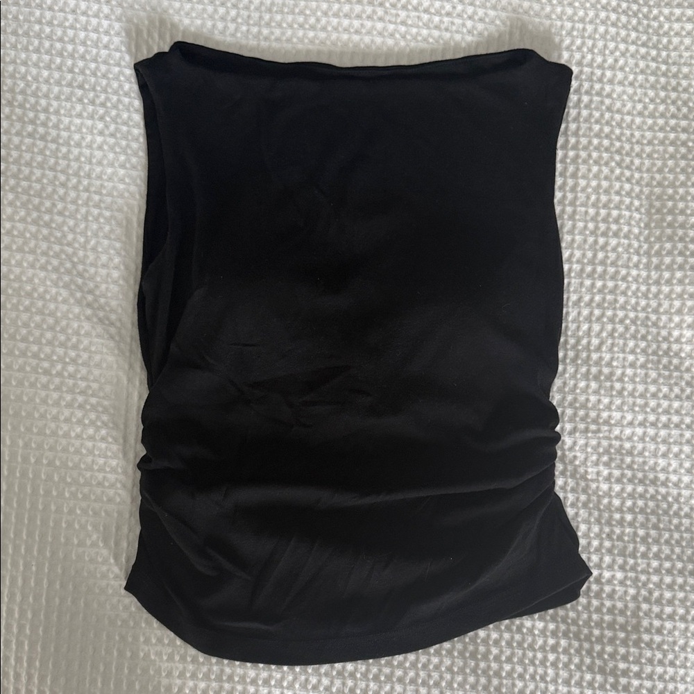 OGL Ruched Boatneck Tank